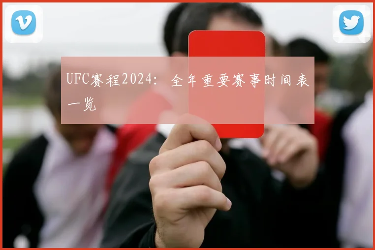 UFC赛程2024:全年重要赛事时间表一览